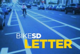 BikeSD Letter graphic